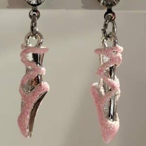 Boucles D'oreilles Danse Paillettes Et Strass – Image 3