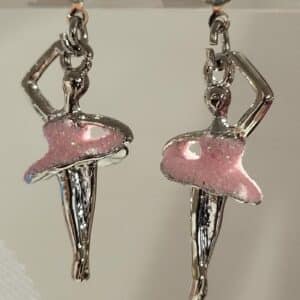 Boucles D'oreilles Danse Paillettes Et Strass – Image 6