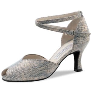 Asta, chaussure de danse -daim brillant antique- "Werner Kern"