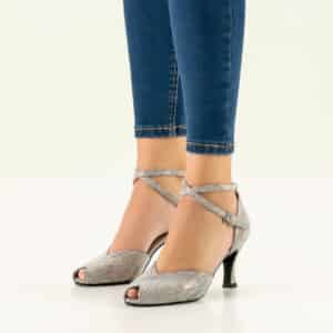 Alternative view of Asta, chaussure de danse -daim brillant antique- "Werner Kern"
